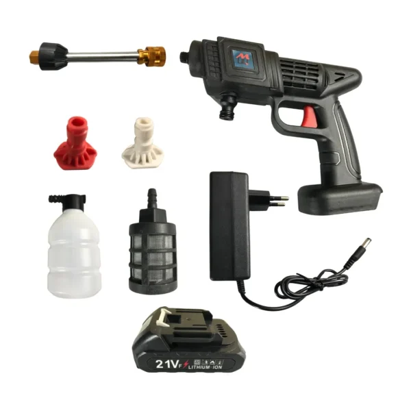 Water Pressure Gun for Car Wash, Solar Panel Cleaning & Multi-Purpose Use