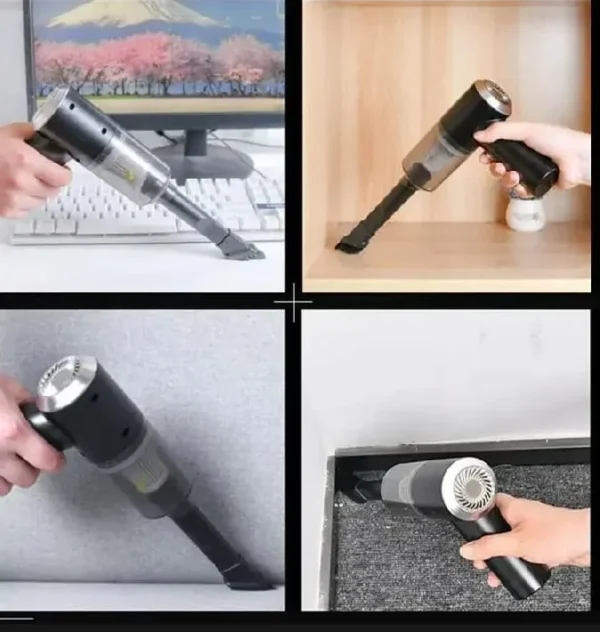 Wireless Vacuum Cleaner Car Laptop 120W High Power Strong Vacuum Suction Vacuum Cleaner For Home, Mirror, Vehicle Interior Cleaner laptop computer - Image 3
